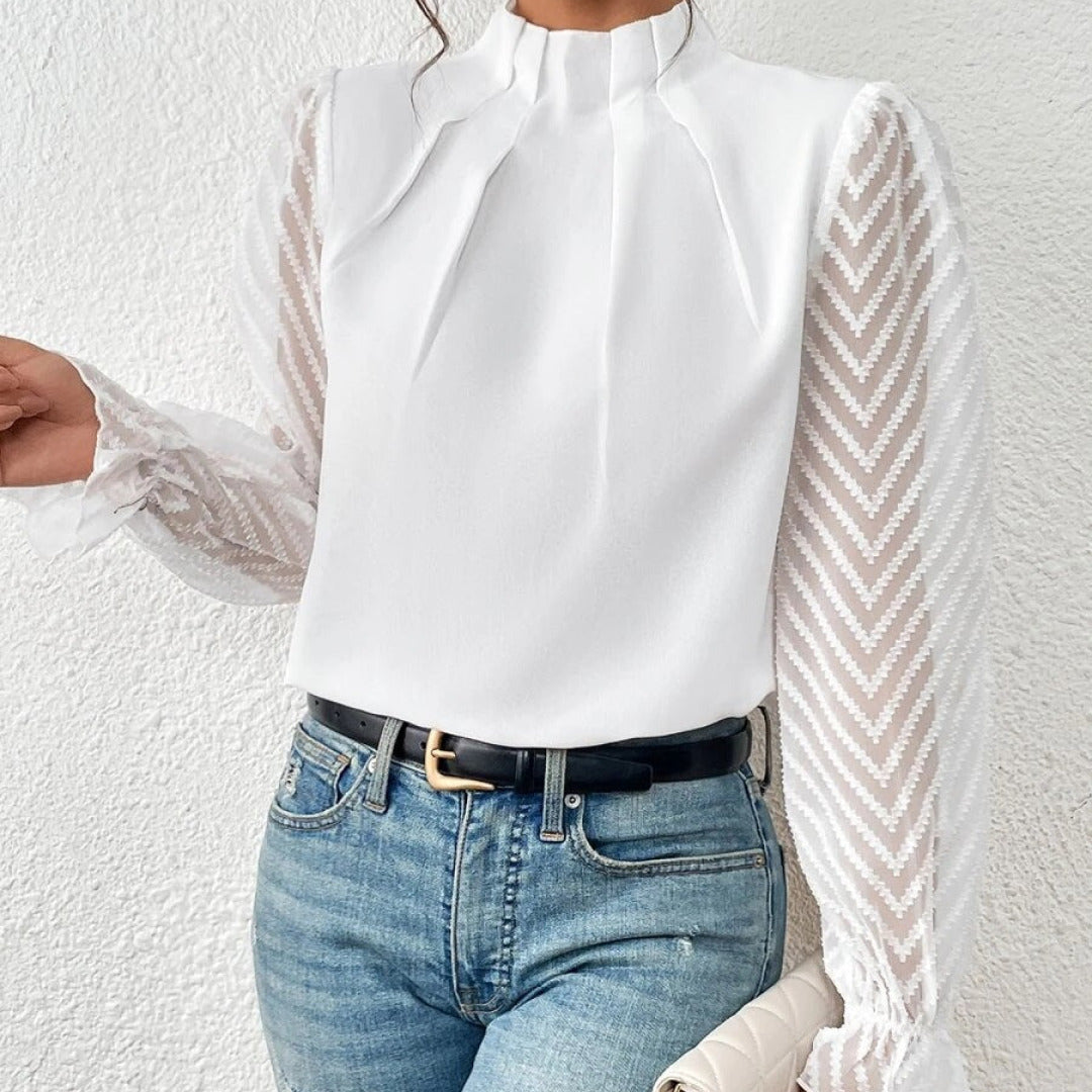 Evelyn | Elegant Patterned Top for Women