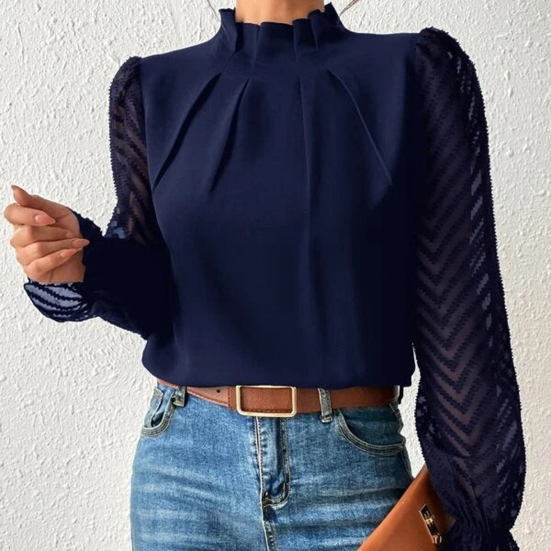 Evelyn | Elegant Patterned Top for Women