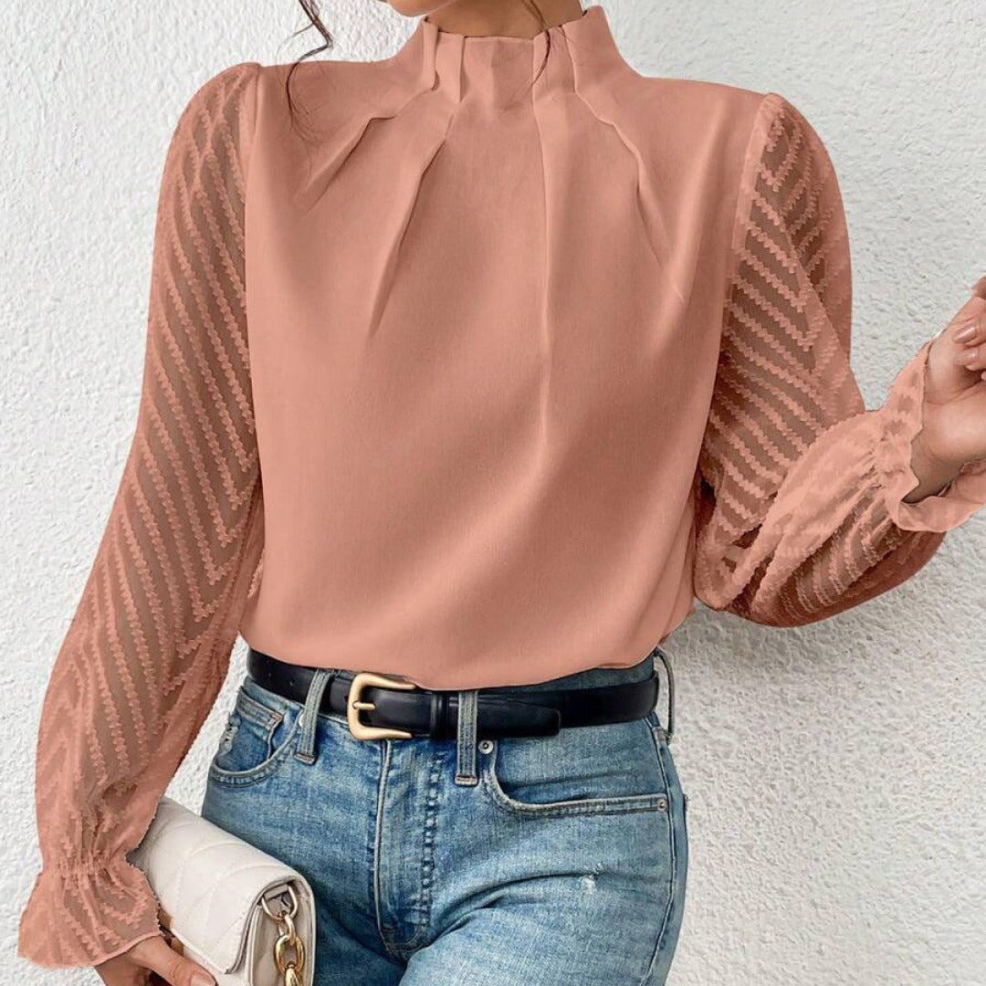 Evelyn | Elegant Patterned Top for Women