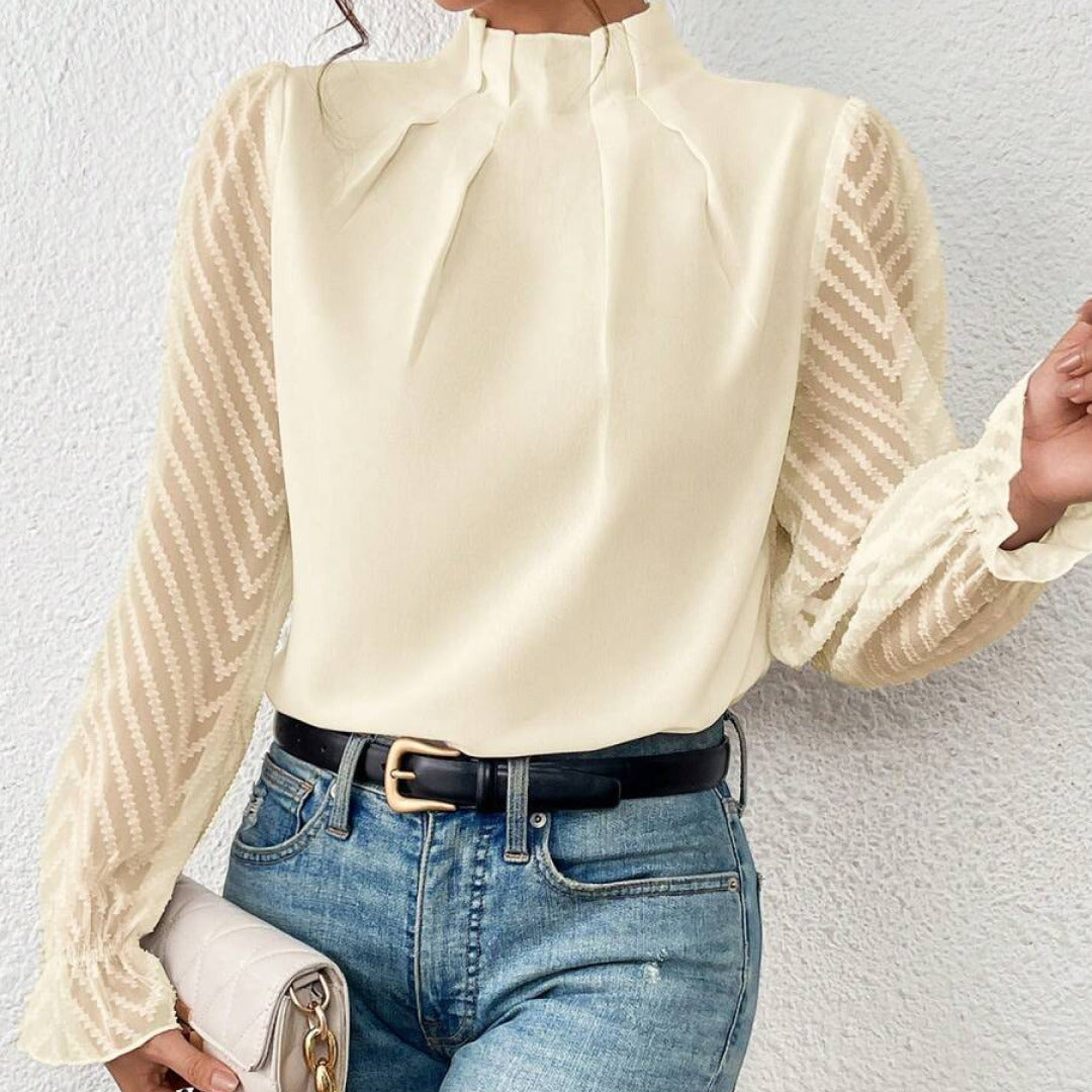 Evelyn | Elegant Patterned Top for Women