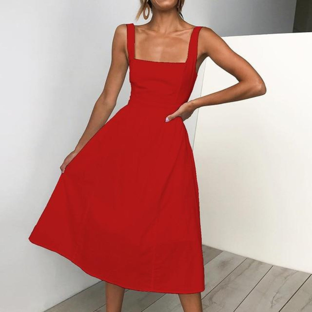 Carolyn | Stylish Sleeveless Summer Dress