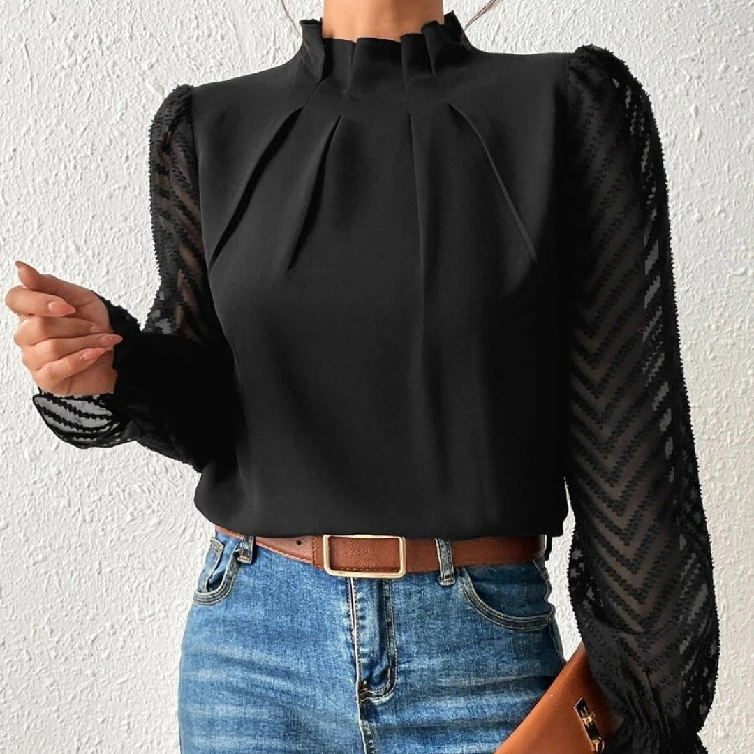 Evelyn | Elegant Patterned Top for Women