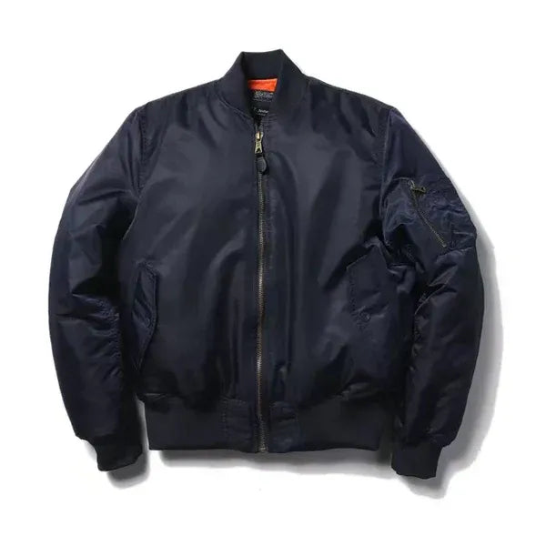 Women’s Bomber Jacket – Windproof – Relaxed Fit – Ribbed Trim – Zip Sleeve Pocket