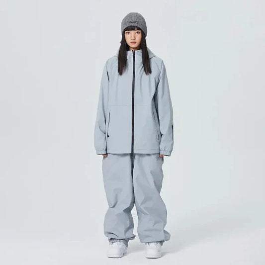 Women's Ski Suit – Oversized Fit – Weather-Resistant – Full Zip Jacket & Trousers