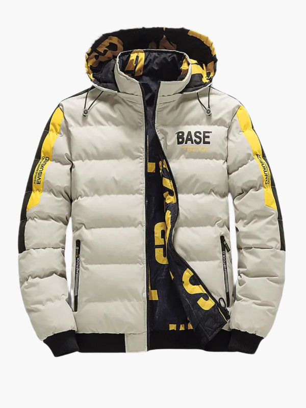 Men’s Puffer Jacket – Quilted Insulated – Regular Fit – Hooded – Water-Resistant Urban Style