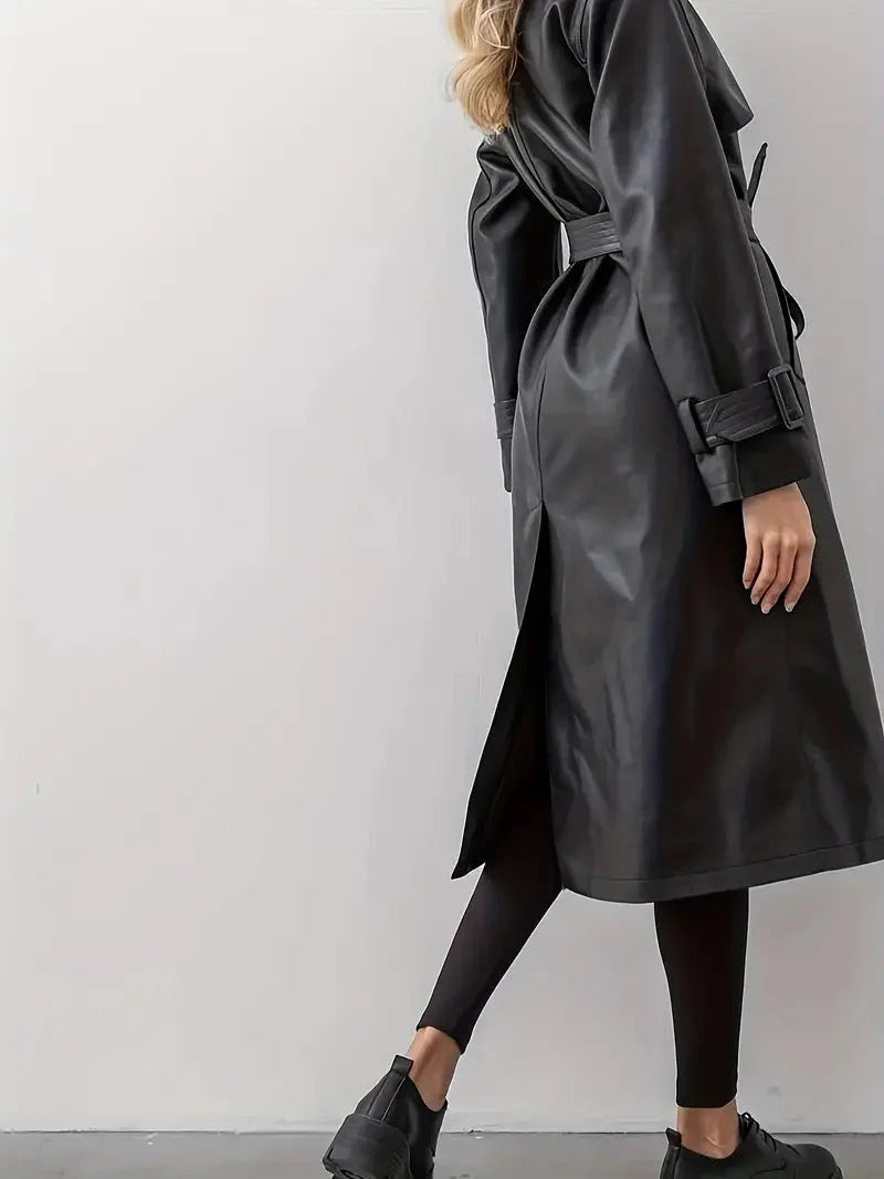 Abigail | Hermina – Elegant Women’s Trench Coat Modern Stylish
