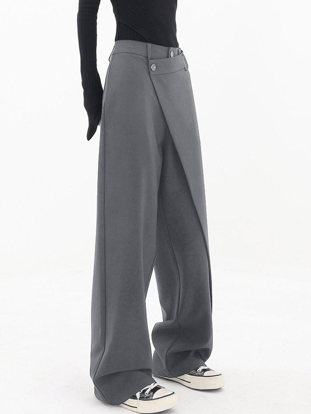 Ariana® | Asymmetrical Baggy Pants