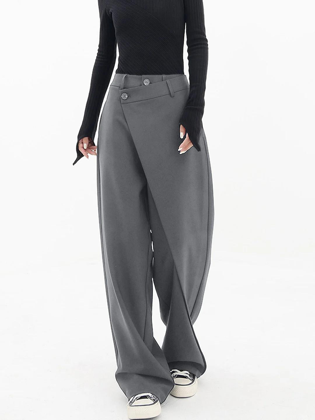Ariana® | Asymmetrical Baggy Pants