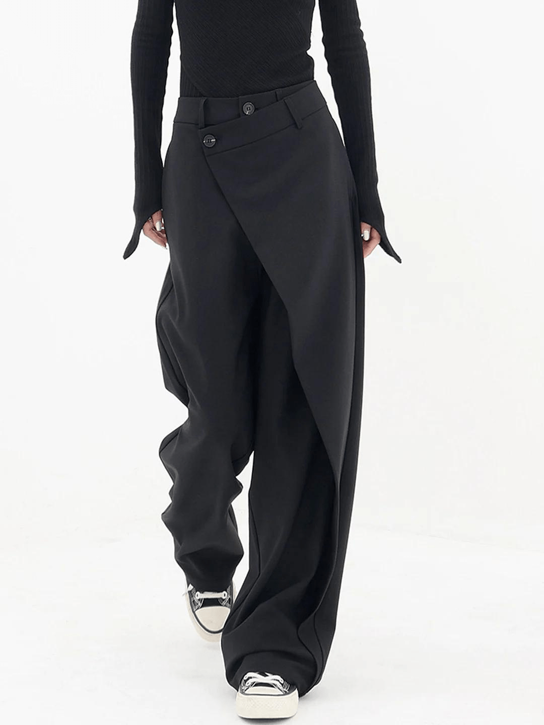Ariana® | Asymmetrical Baggy Pants