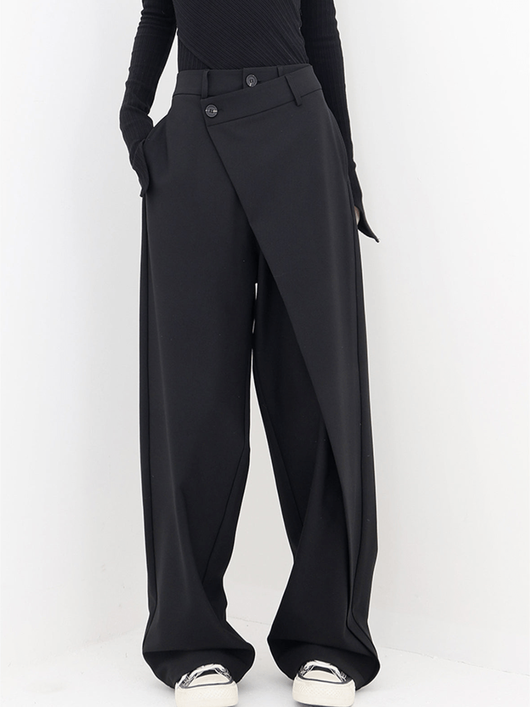 Ariana® | Asymmetrical Baggy Pants