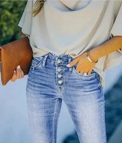 Anfitrite® | Sexy High-Waisted Jeans