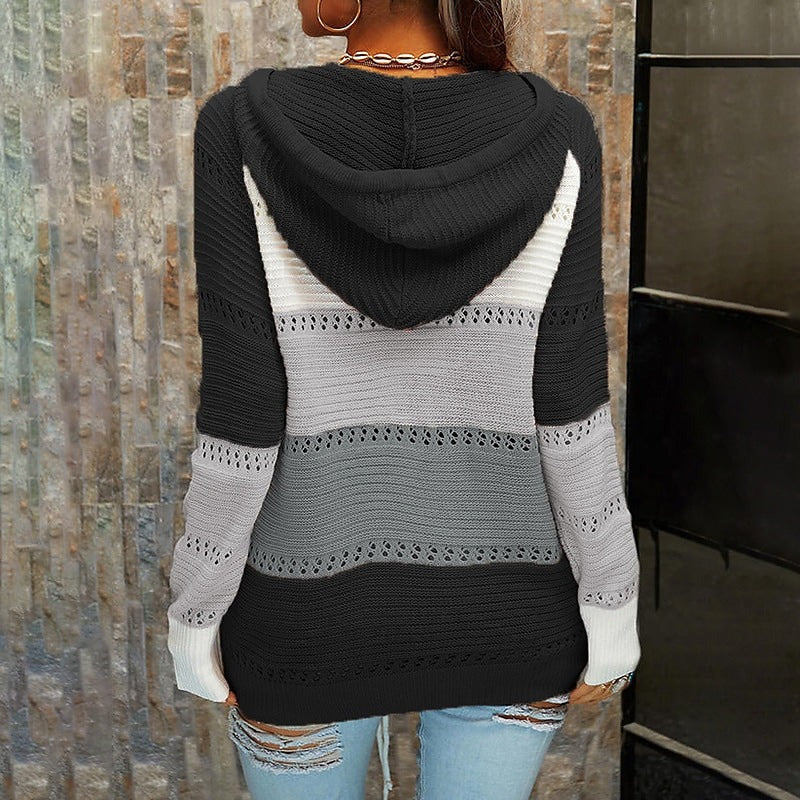 Alba | Women's hoodie with lace