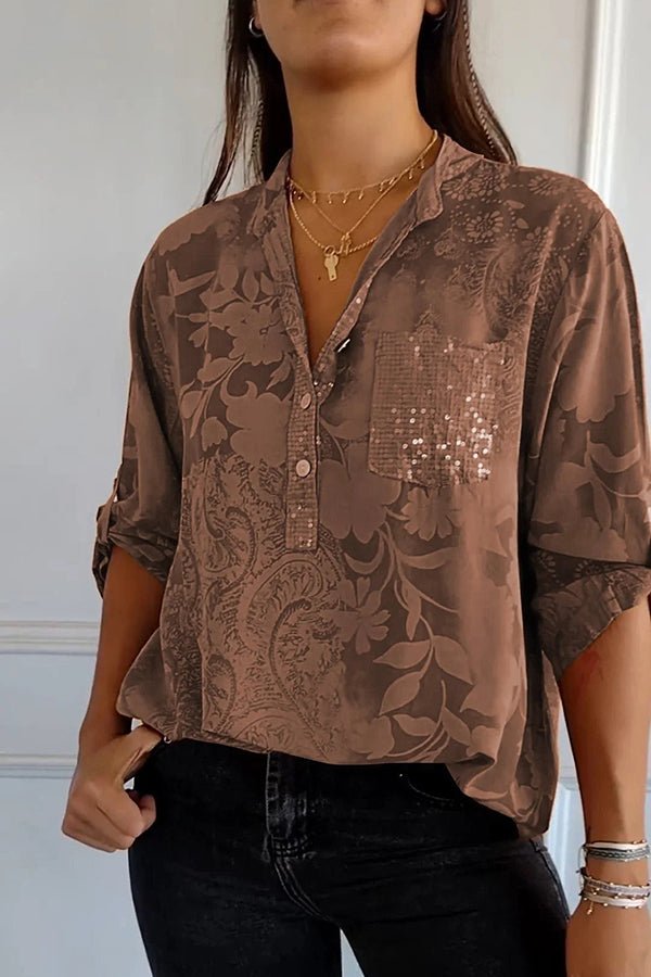 Celsa® | Glamorous Sequin Top For Festive Occasions
