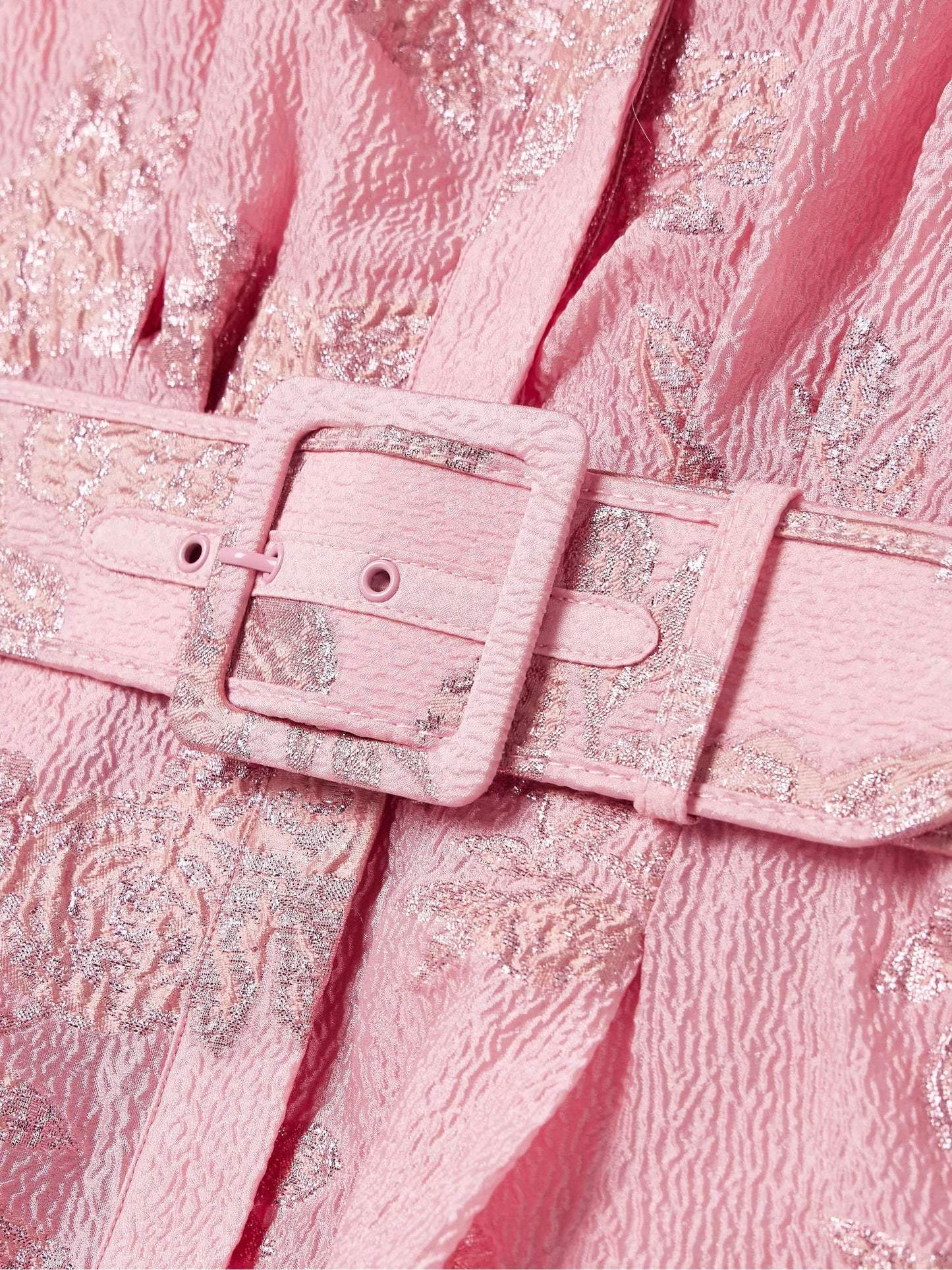 Penny | Elegant Floral Maxi Dress with Belt