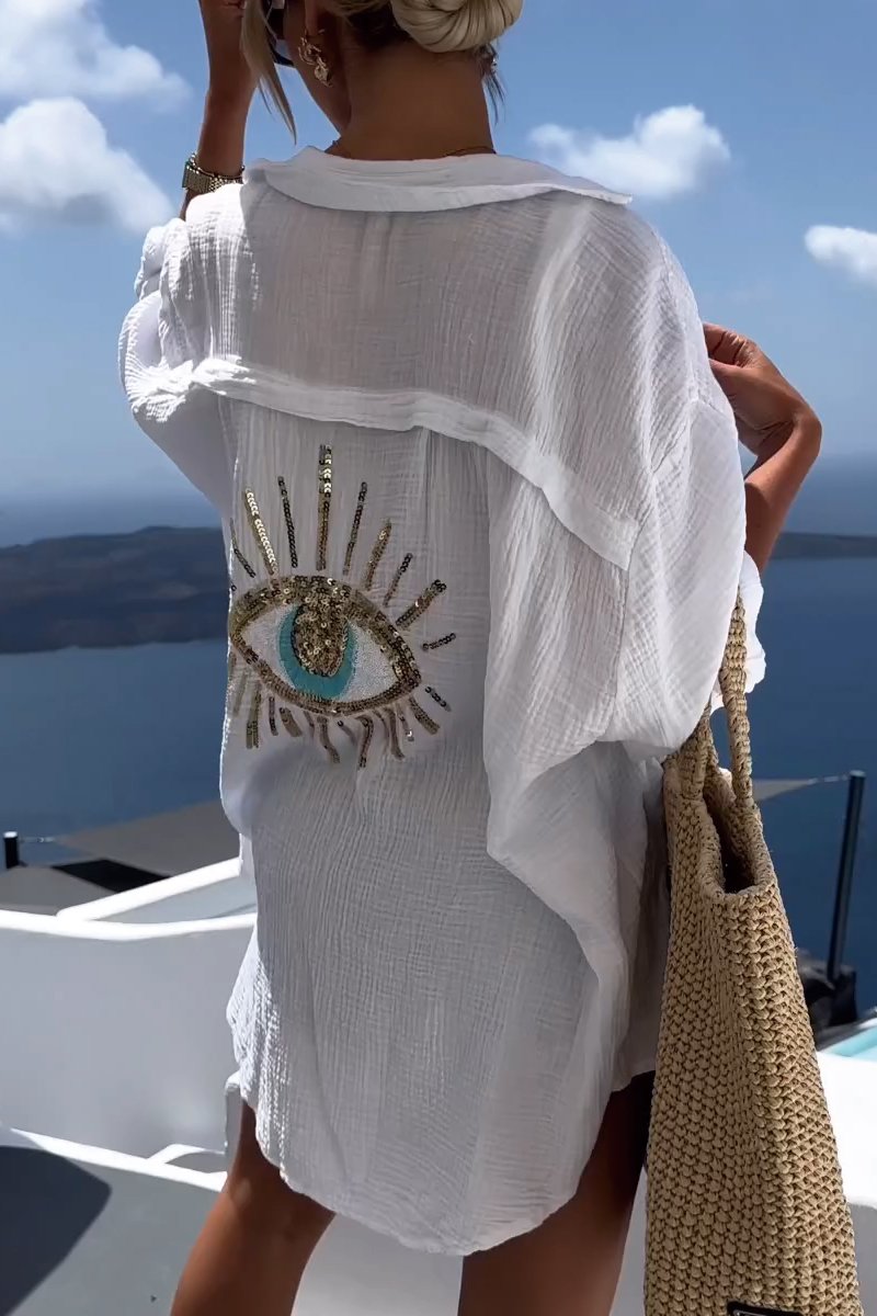Blanca® | T-Shirt With Shiny Sequins
