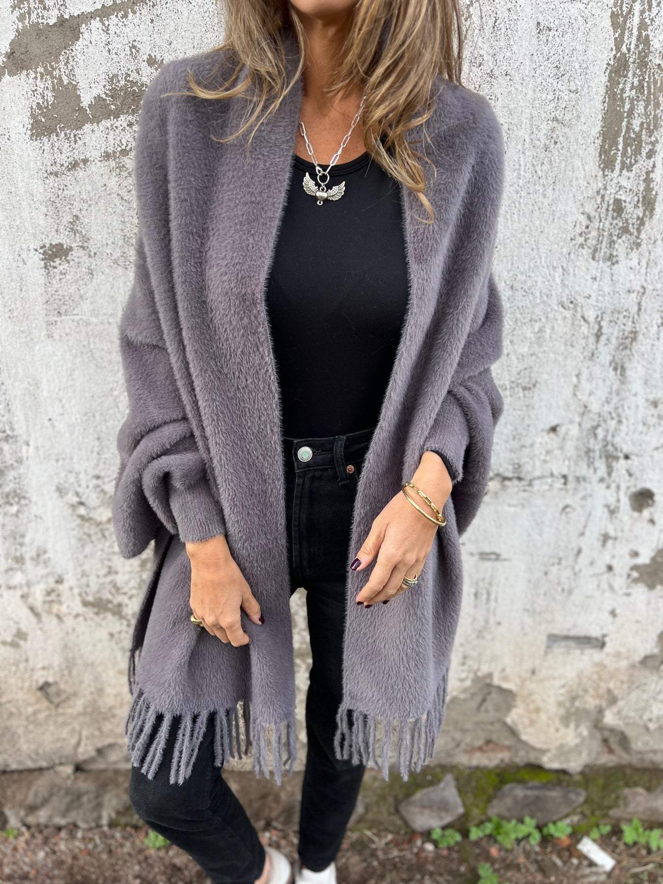 Ashley® | Elegant and comfortable scarf sweater for women