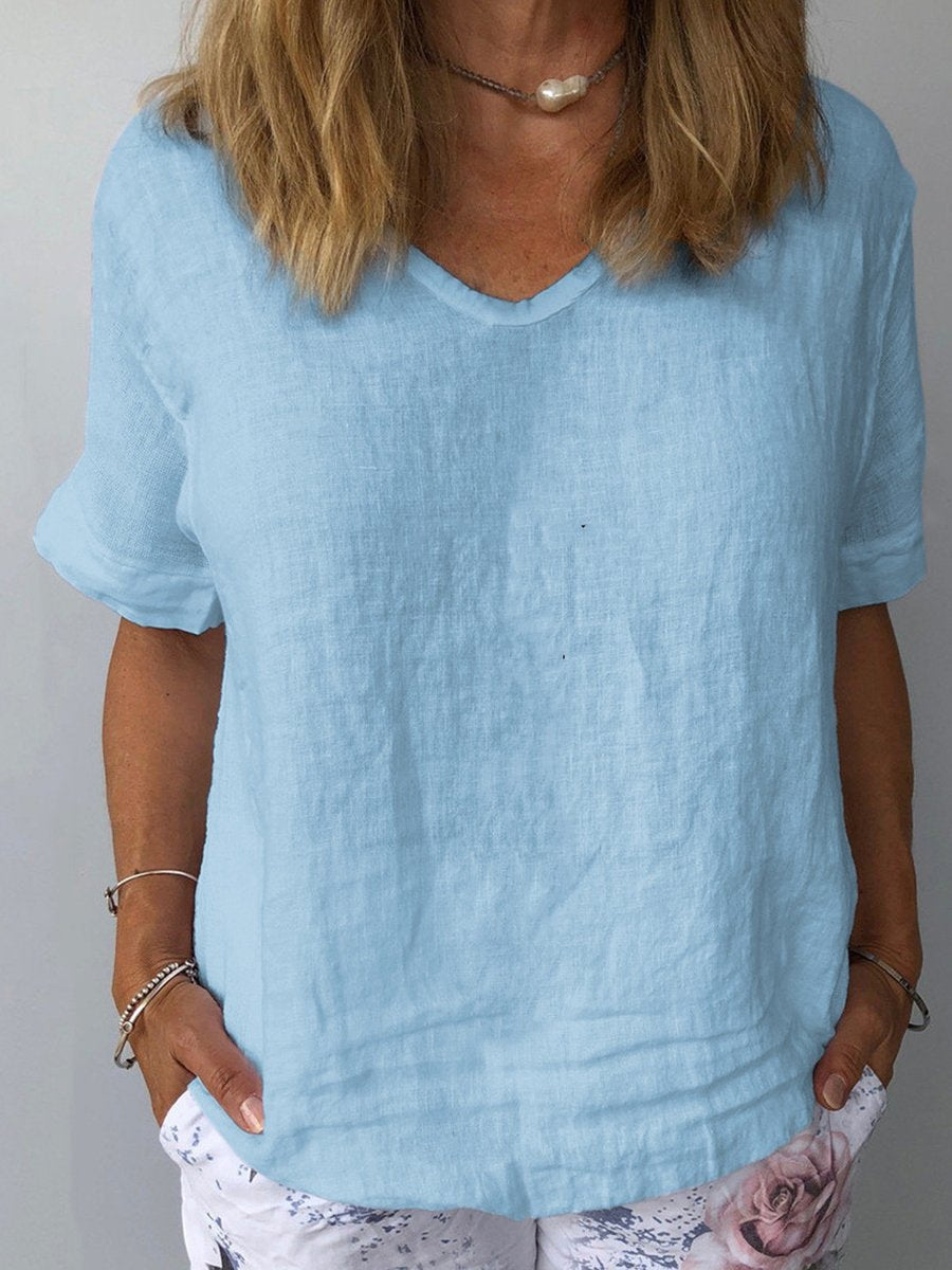 Tessa | Women's Comfortable Casual Cotton Top