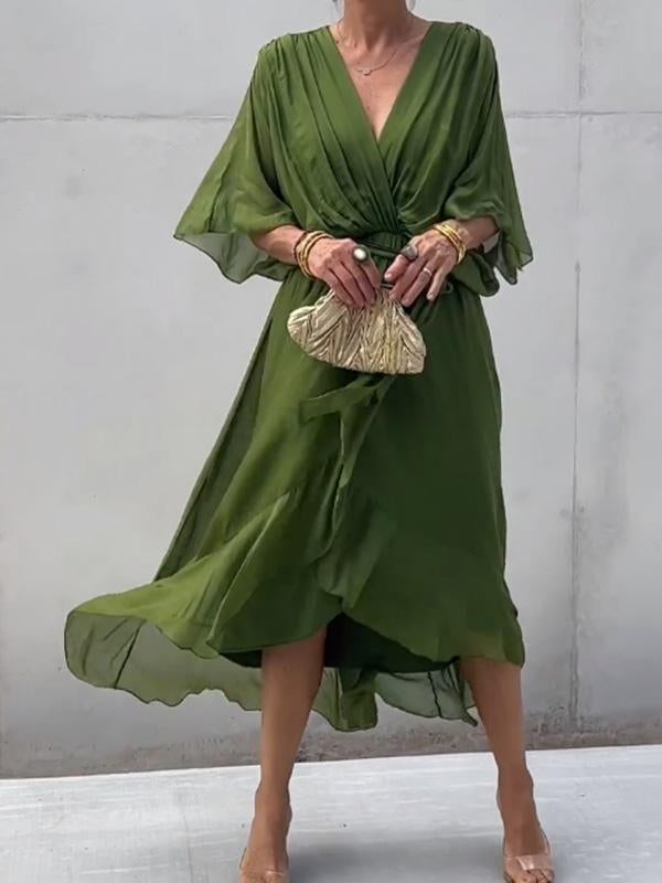 Beatrice® | Elegant Dress With V-Neckline