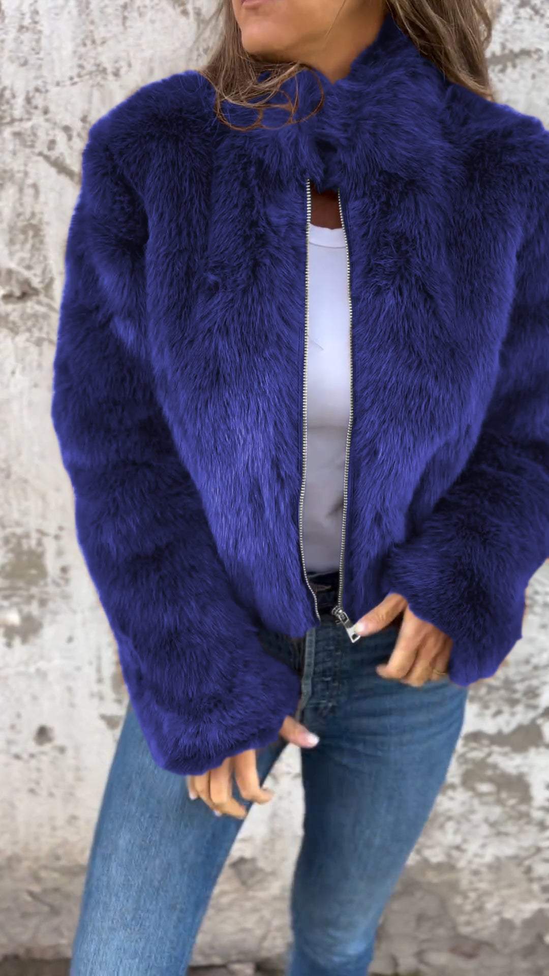 Asuncion® | Faux leather jacket