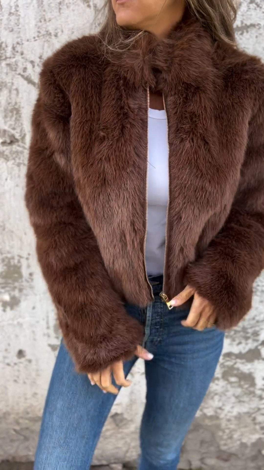 Asuncion® | Faux leather jacket