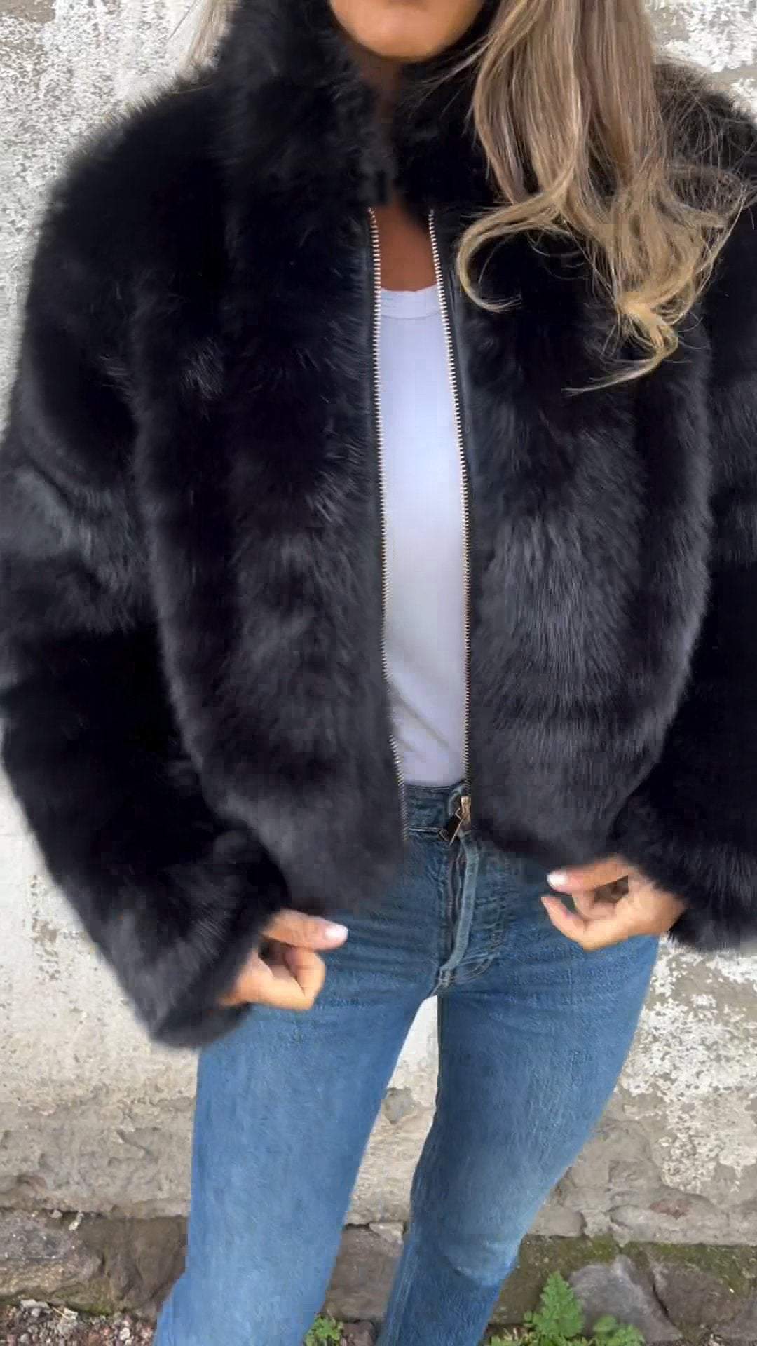 Asuncion® | Faux leather jacket