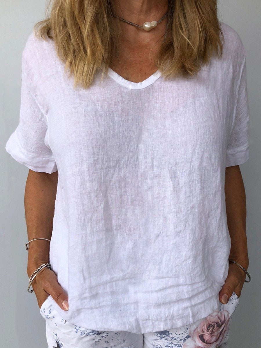 Tessa | Women's Comfortable Casual Cotton Top