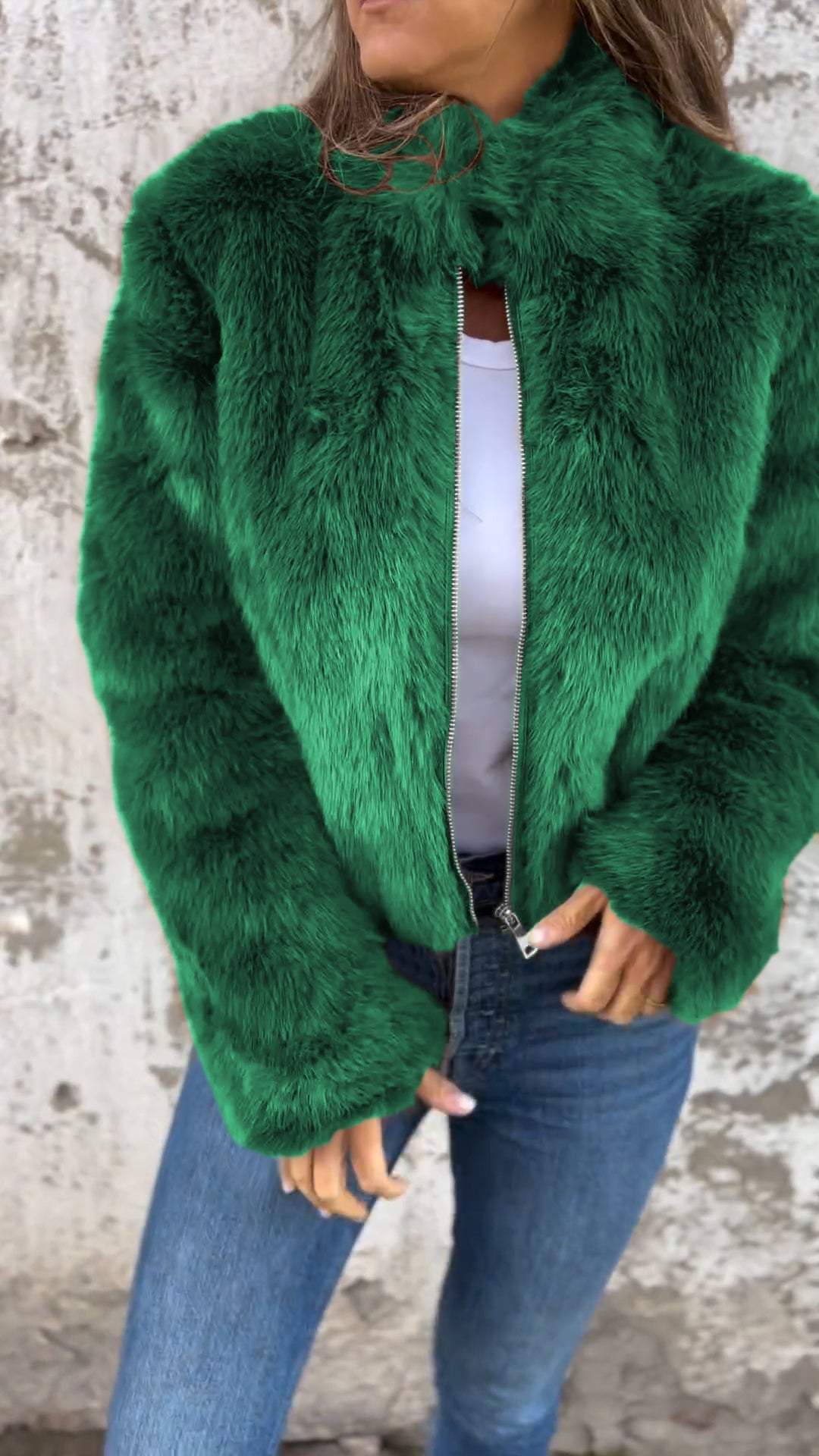 Asuncion® | Faux leather jacket