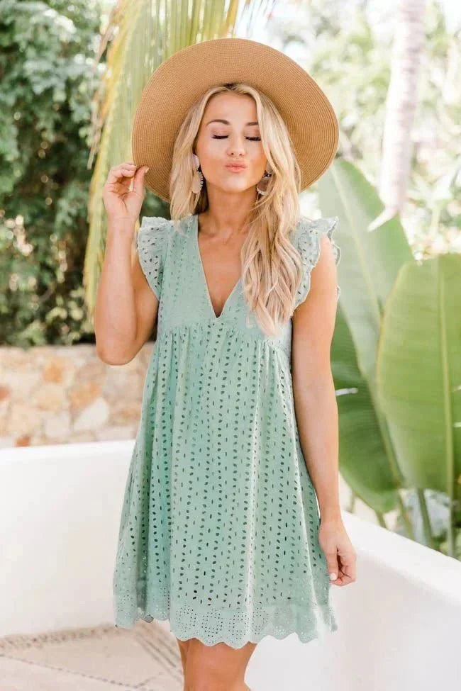 Alicia® | 2-In-1 Dress With Trousers