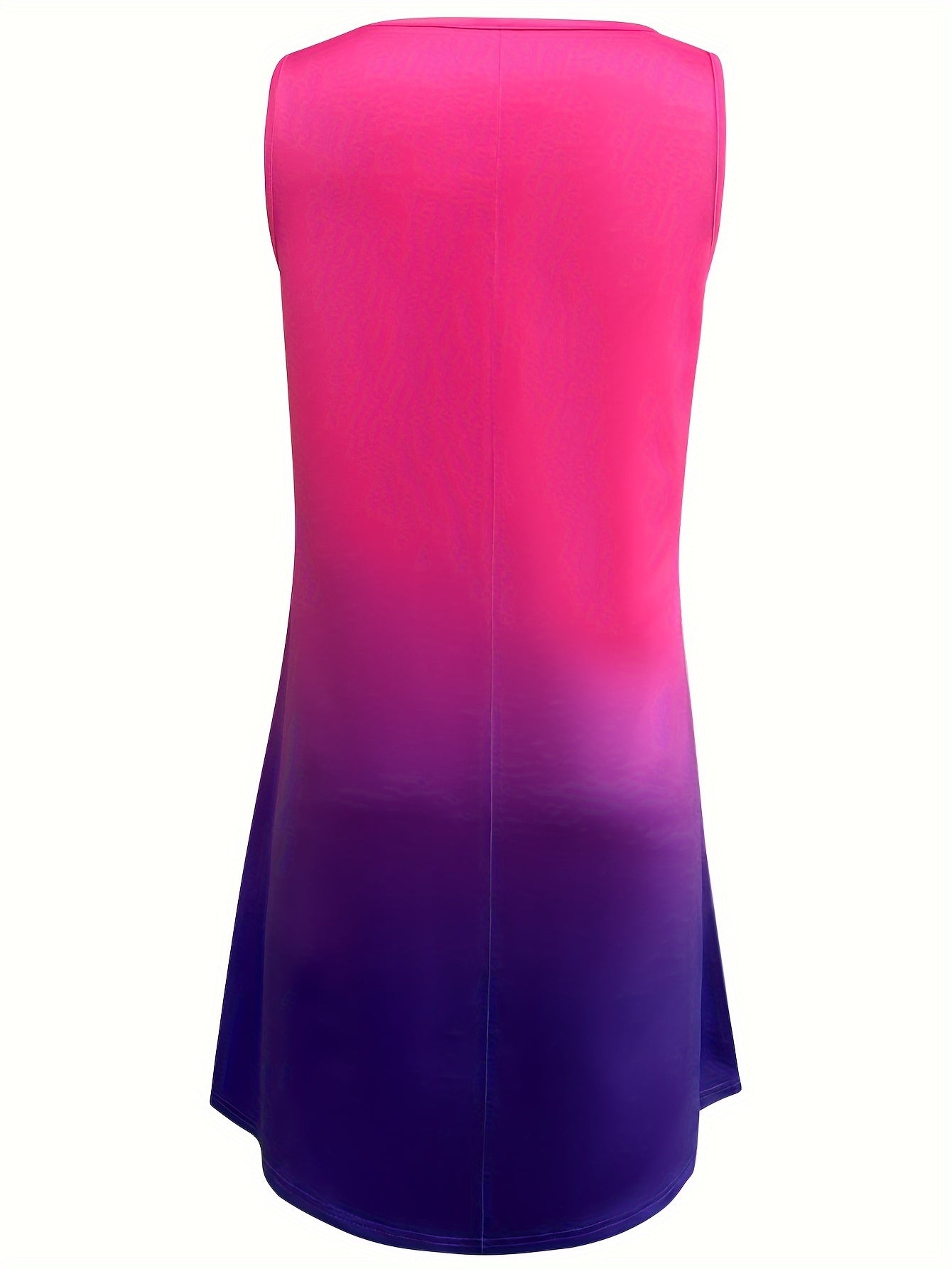 Begoña® | Stylish Gradient Dress With V-Neck
