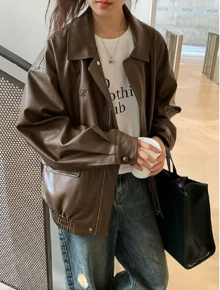 Andrea® | Streetwear leather jacket for women