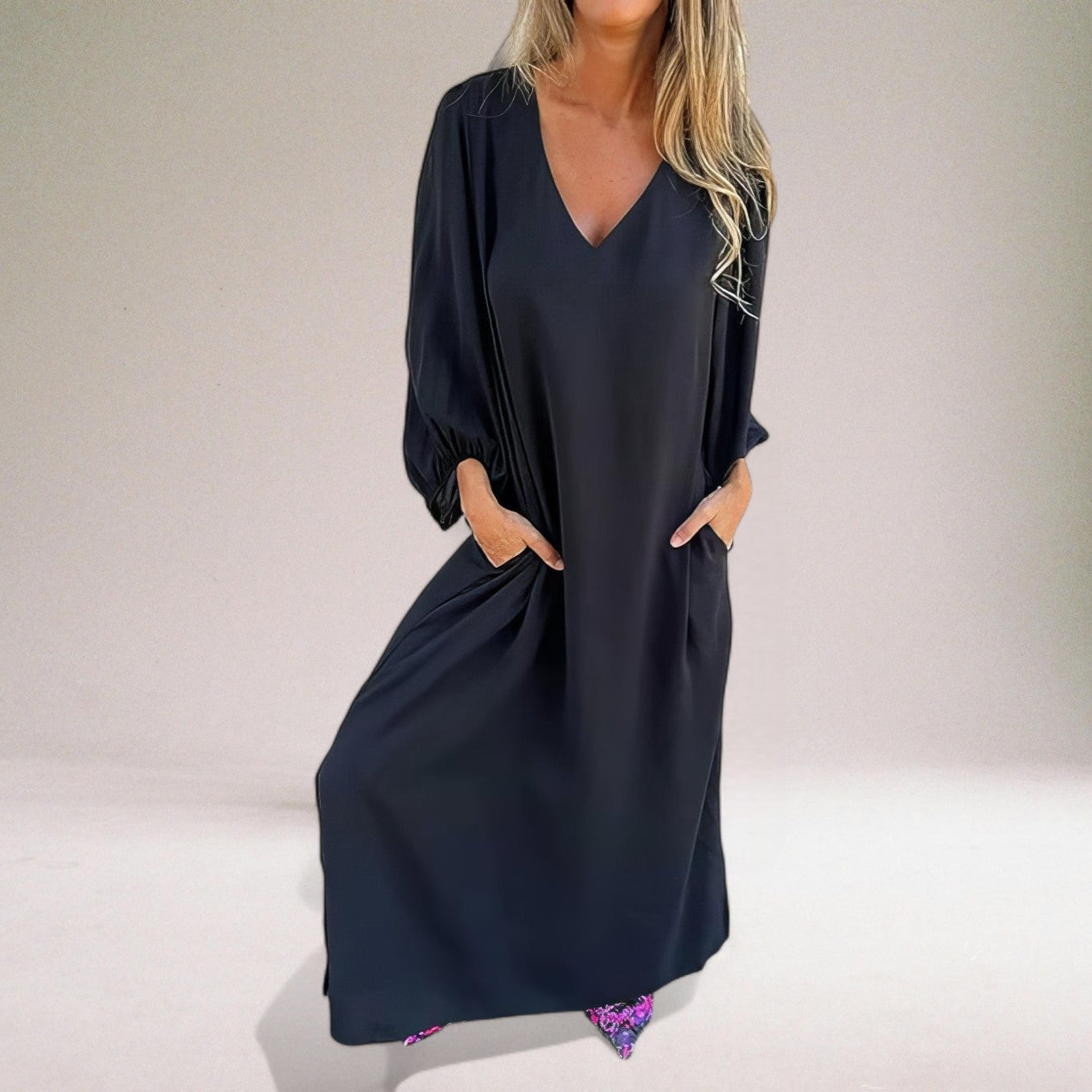 Ida | Long Boho Chic Dress with Timeless Elegance