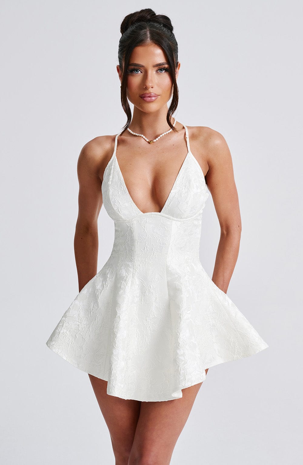 Claudia® | Ivory playsuit