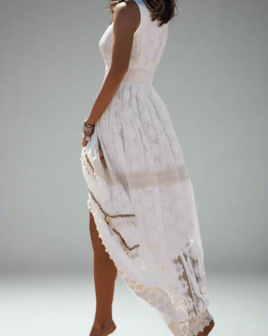 Claudia® | Airy Boho Maxi Dress For Warm Summer Days