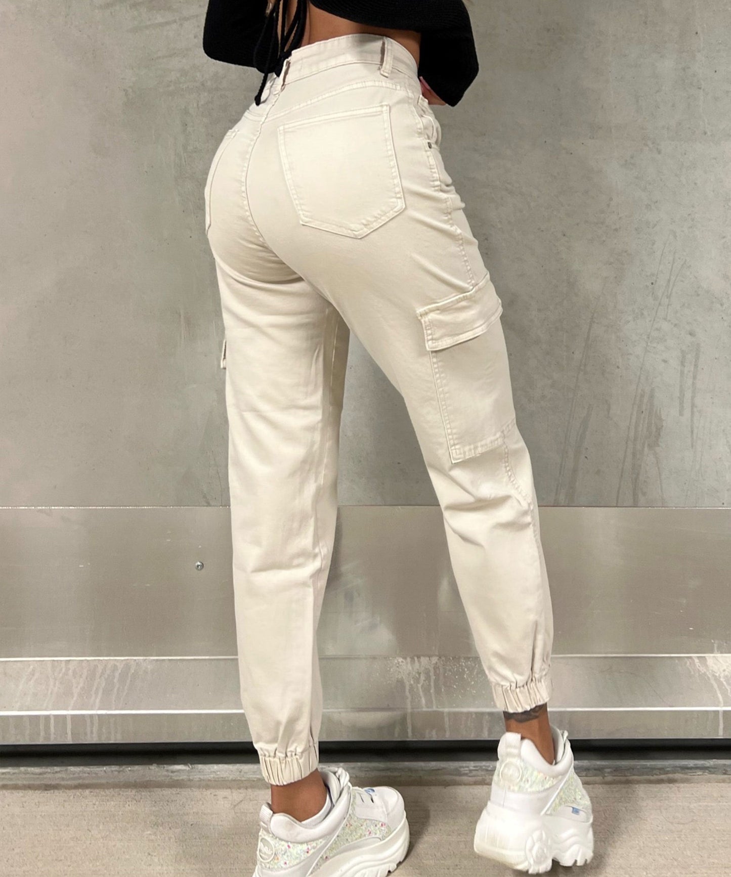 Bathsheba® | Cargojeans Beige