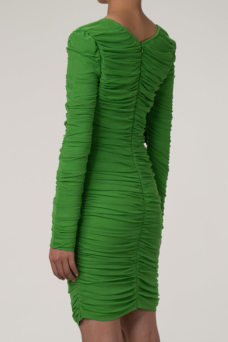 Chloe® | Figure-hugging mesh mini dress
