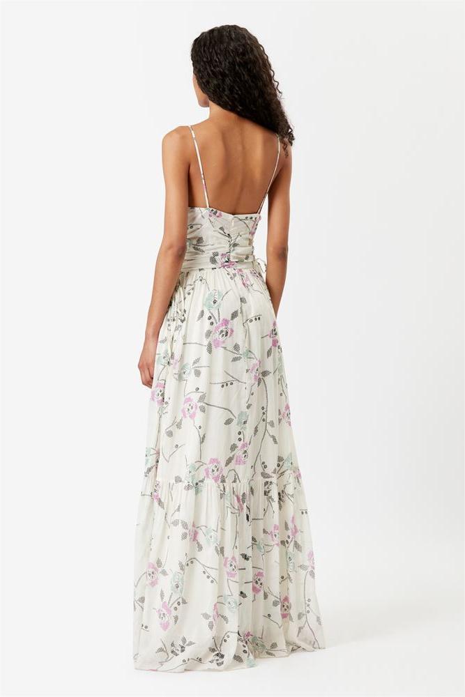 Brenda® | Flared slip maxi dress