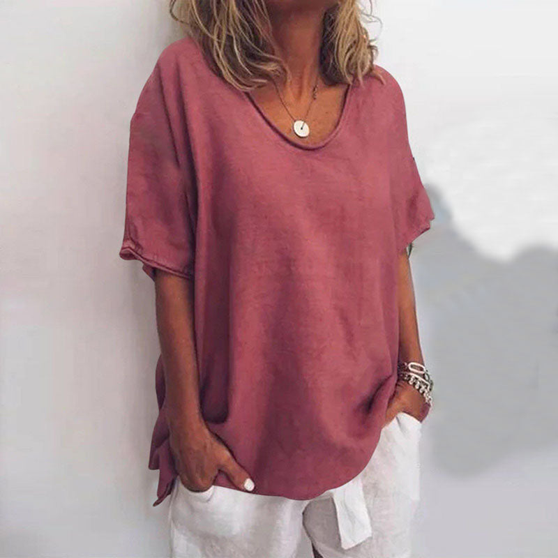 Denise | Stylish Loose Blouse with Tummy Coverage