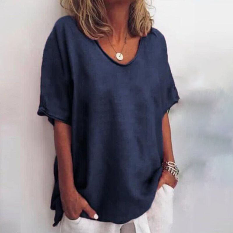Denise | Stylish Loose Blouse with Tummy Coverage