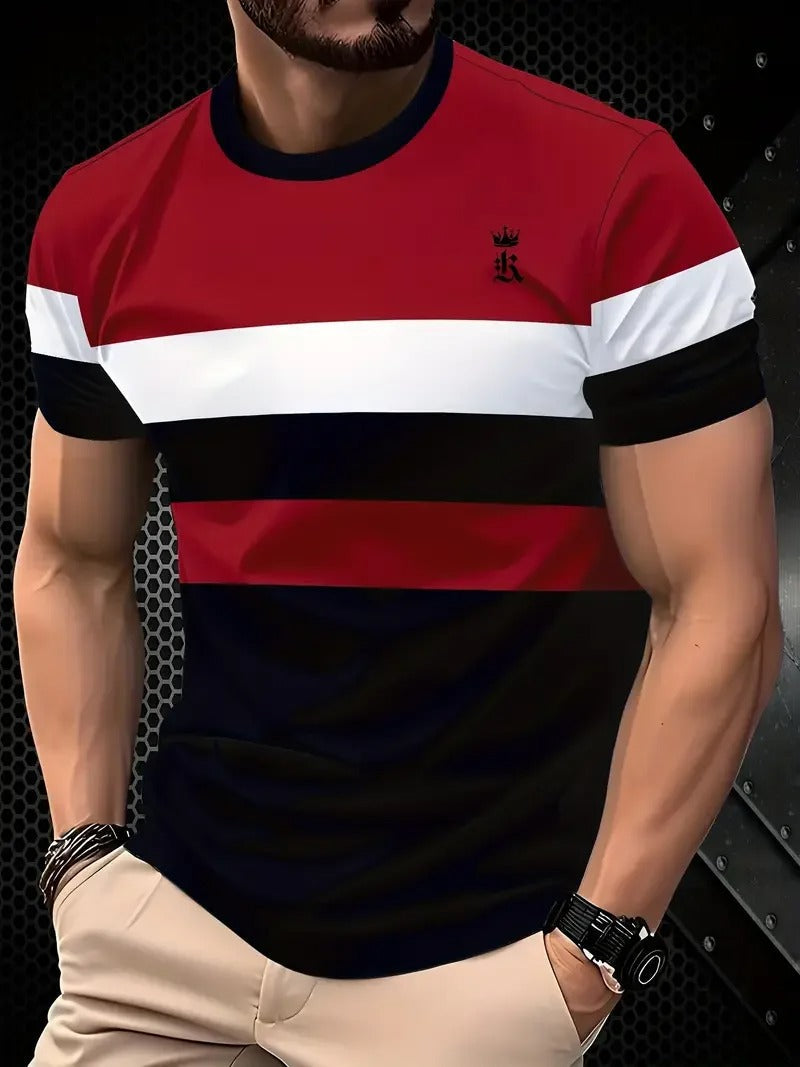 Zeke | Classic Striped T-Shirt for Summer Comfort