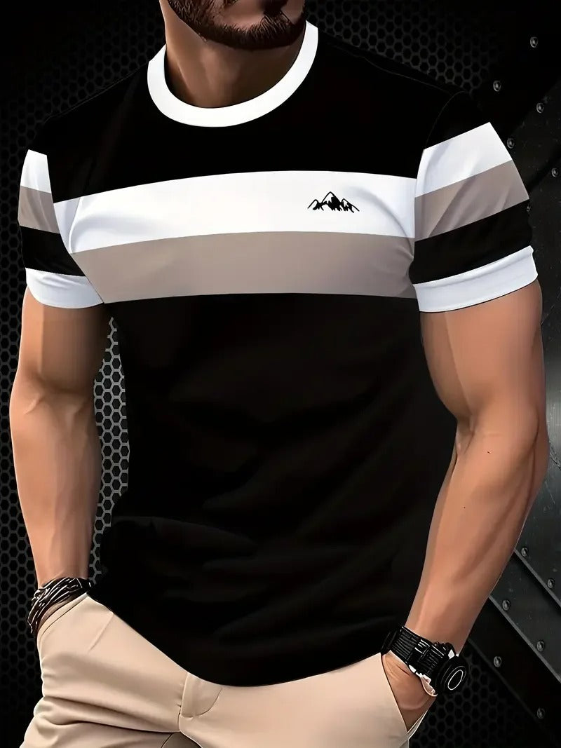Zeke | Classic Striped T-Shirt for Summer Comfort