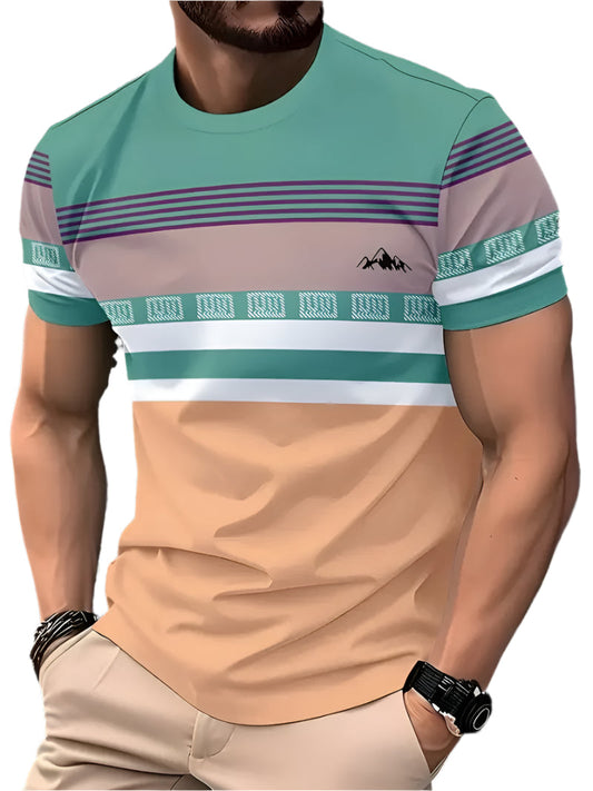Zeke | Classic Striped T-Shirt for Summer Comfort