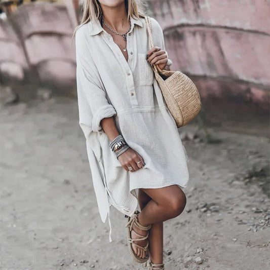Brenda® | Summery shirt dress