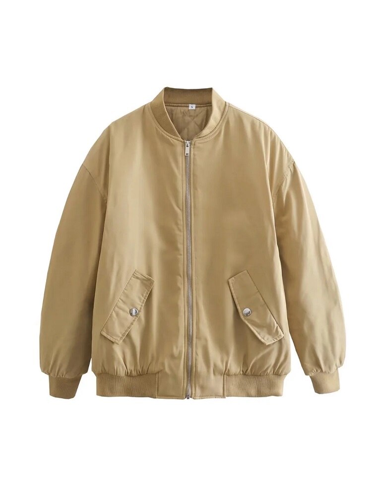 Marcia | Women's Oversized Bomber Jacket