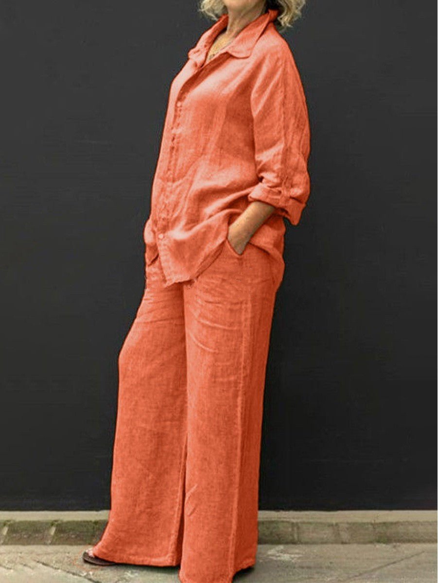 Asia® | Women'S Cotton And Linen Suit