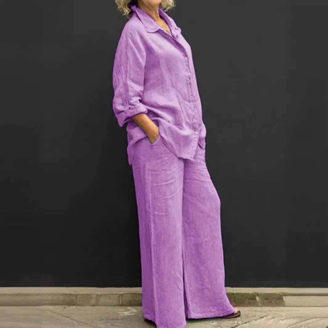 Asia® | Women'S Cotton And Linen Suit