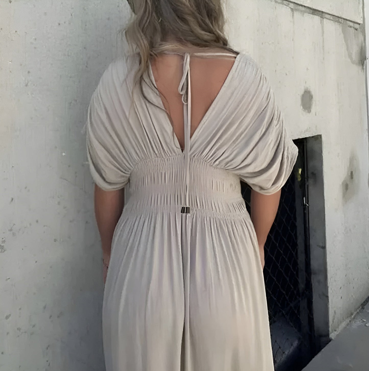 Alessia® | V-Neck Maxi Dress