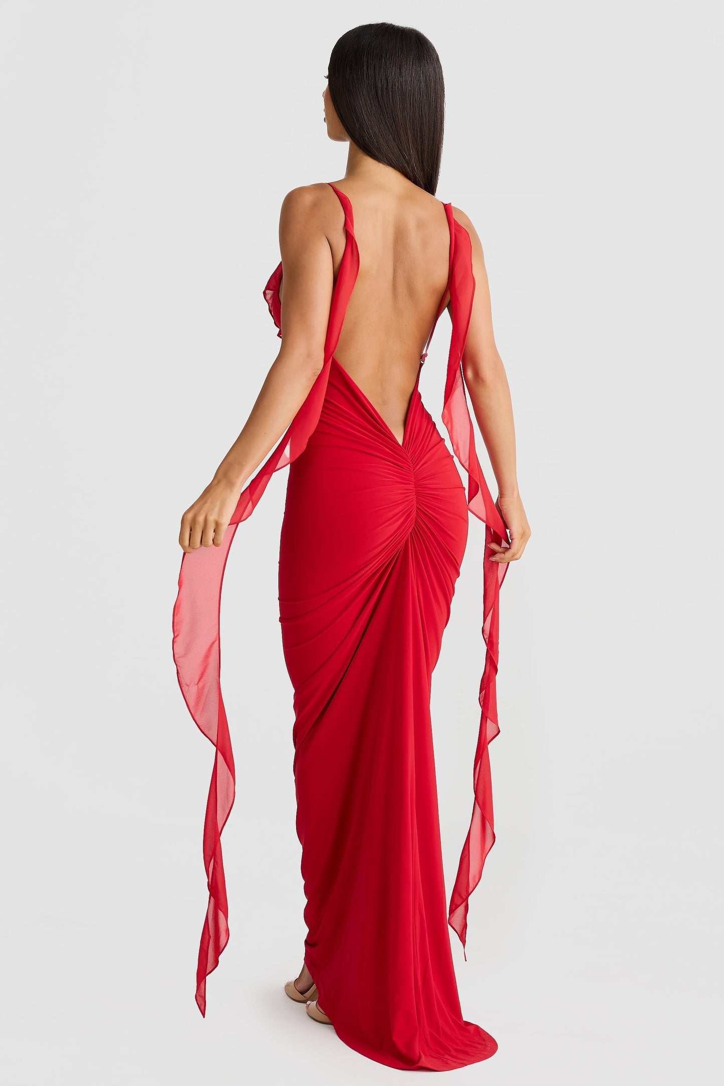 Amalia® | Maxi dress with an open back