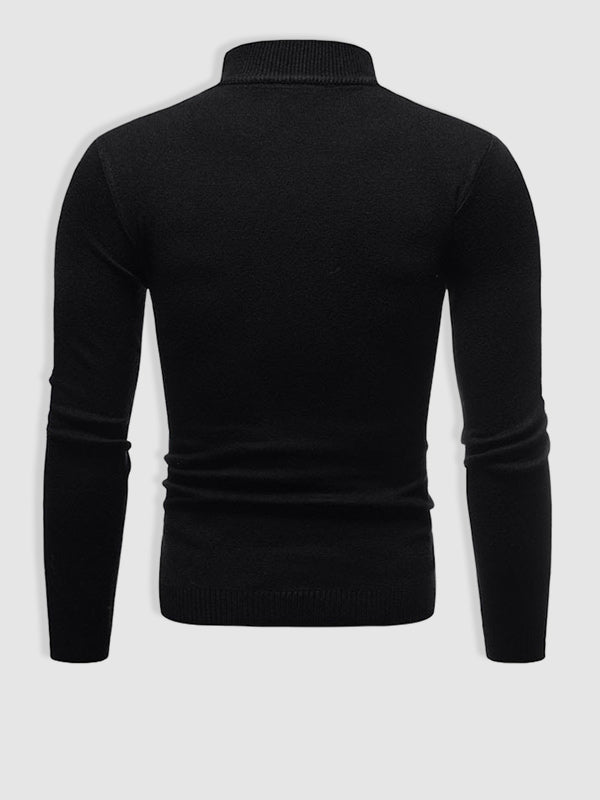 Darryl | Men's Slim-Fit Turtleneck Pullover Sweater