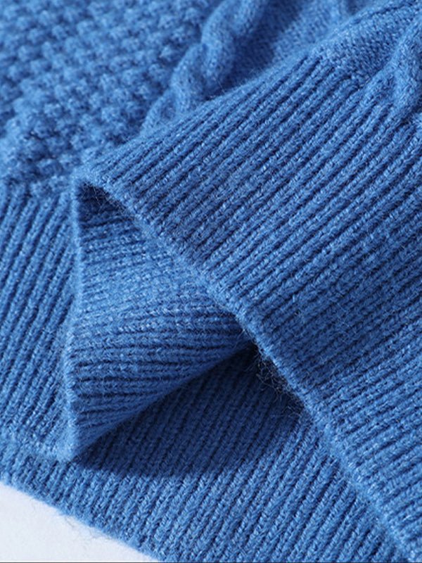 Cole | Men's Cable Knit Crew Neck Sweater