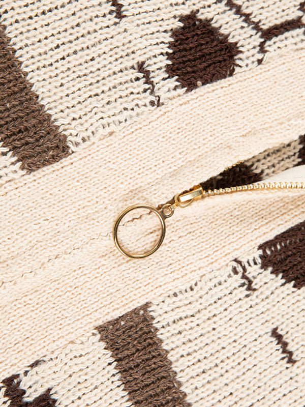 Joel | Men's Shawl Collar Patterned Cardigan